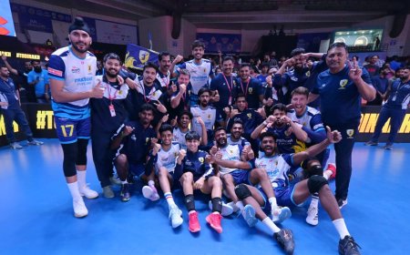 PVL 2025 Season 4 (Match 33): Kochi Blue Spikers sign off with spirited 3–1 victory over Ahmedabad Defenders