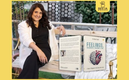 Krishna Raval Invites Teens on a Journey from Chaos to Clarity with her book “Feelings Freakouts Figuring It Out”, published by Beeja House