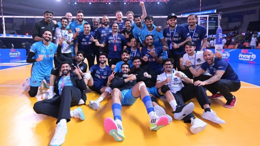 PVL 2025, Season 4, Match 29: Goa Guardians Script Stunning 3–2 Turnaround To Edge Delhi Toofans