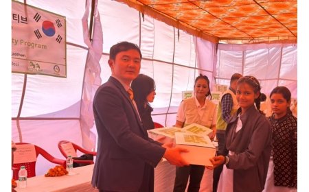 Team Korea and Good Neighbors Lead Menstrual Hygiene Awareness Initiative in Jaipur