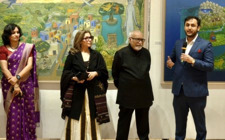 “Fables of the Fabulous” – Solo Art Exhibition by Sidharth Inaugurated at Jehangir Art Gallery, Mumbai