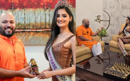When Miss Universe India 2025 Met Dr. Manu Singh for a Dialogue on Mind, Spirit, and the Planet
