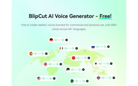 BlipCut Launches Free AI Voice Generator to Create Realistic Commercial Voices