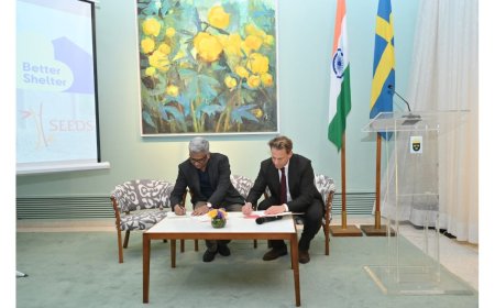 India and Sweden unite for humanitarian innovation