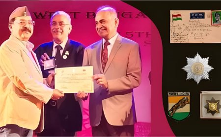 Collector Prithwish Dasgupta Wins Vermeil Award at Bongopex 2025 for Extraordinary Netaji & Azad Hind Collection