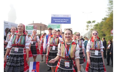 Parul University Successfully Hosts the 3rd Edition of Its International Folklore Festival, Uniting 30 Nations in a Powerful Celebration of Global Harmony