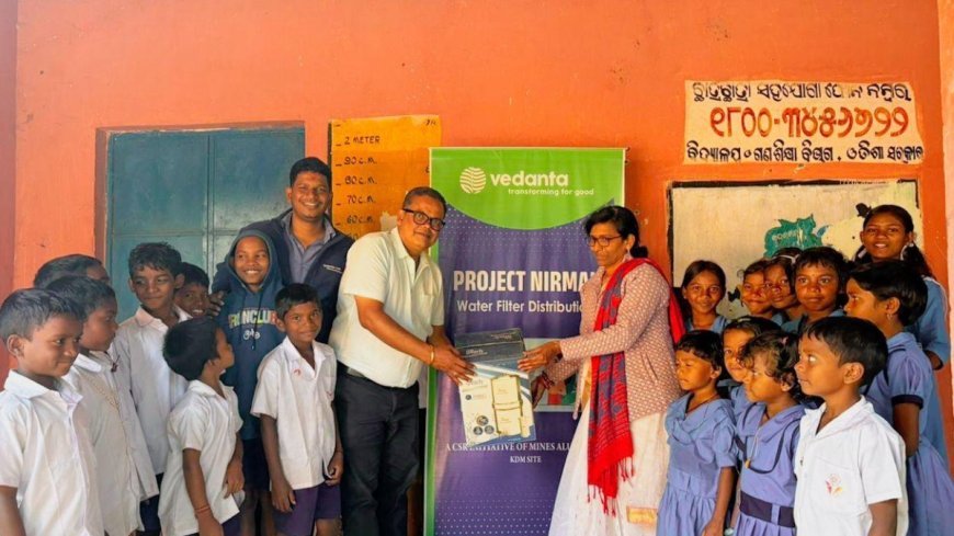 Vedanta Aluminium Enhances Safe Drinking Water Access for more than 3,000 Students in Koraput District of Odisha