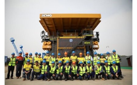 XCMG Flagship Mining Trucks Depart for World-Class Simandou Project, Delivering Key Chinese Technology to Global Mining Development