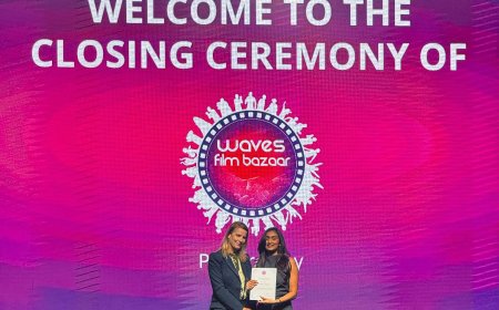 Whistling Woods International Dominates Waves Film Bazaar 2025, Wins Four of Six Awards; Alumni Film Premieres at IFFI