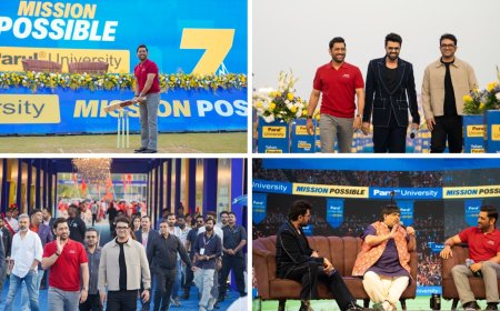 Ms Dhoni Inspires The Youth of Parul University At Its Mission Possible 2025, Telling The Nation, “Yahan Possible Hai”