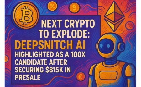 Next Crypto To Explode: ETPs Record Third Week of Positive Inflows, DeepSnitch AI Highlighted As a 100x Candidate After Securing USD 815K in Presale