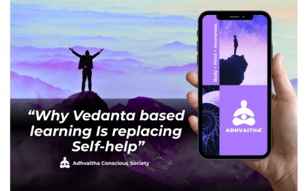 Why Vedanta-Based Learning Is Replacing Self-Help for Stressed Professionals and Entrepreneurs