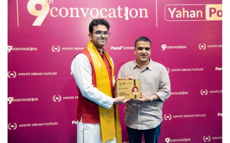 Parul University Celebrates Its 9th Convocation, Honouring the Achievements of Its Graduates in the Presence of National Icons