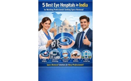 5 Eye Hospitals in India for Working Professionals Seeking Specs Removal