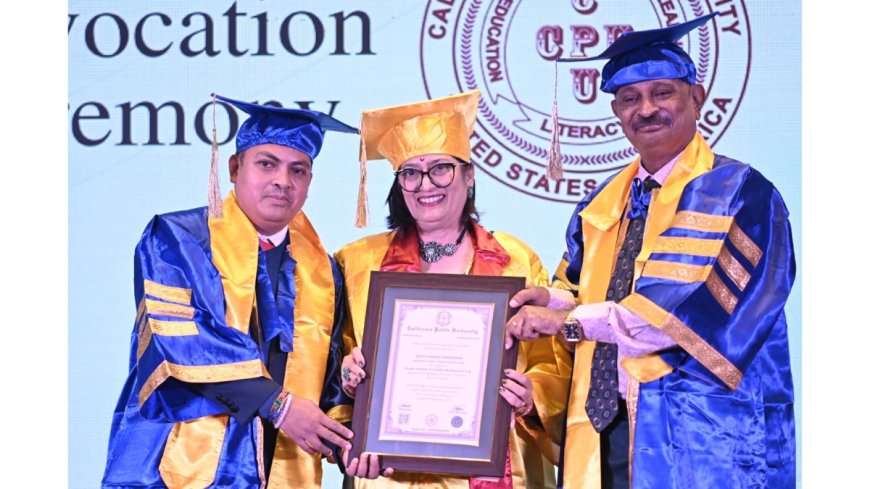 International Recognition for Dr. Shilpa Sharad Shrikhande