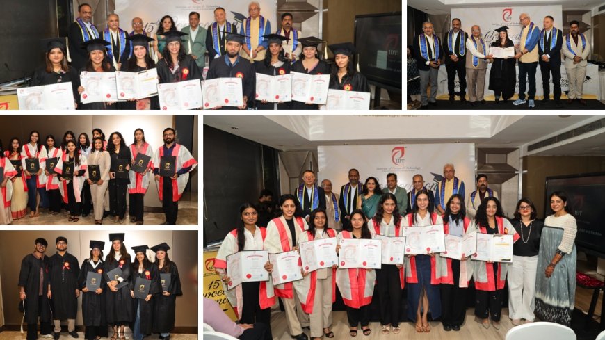 IDT’s 15th Convocation Ceremony Held Grandly at Avadh Utopia, Surat