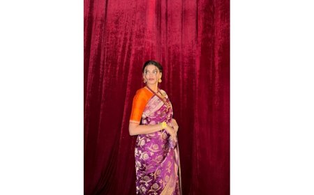 Sai Mulik walks for designer Shravan Kummar : a blend of tradition, fashion, and storytelling