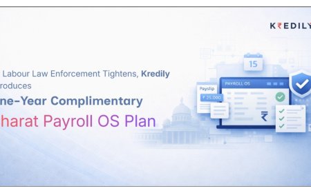 Kredily Launches One-Year Complimentary Bharat Payroll OS Plan as Labour Law Enforcement Tightens