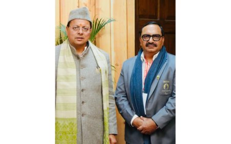Para Powerlifting on a Fast Track, Chairman JP Singh Meets Uttarakhand CM, Athletes See a Bright Future