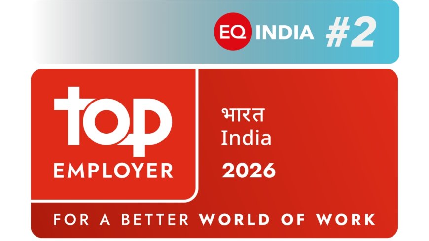 EQ India recognised as the No. 2 Top Employer for 2026 in India