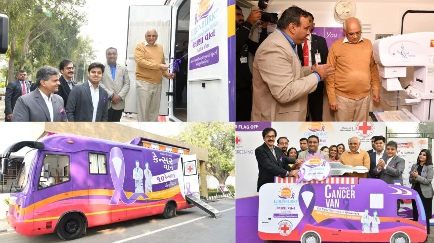 India’s First 10 Cancer Screening Van in Gujarat Launched by Jenburkt Pharmaceuticals