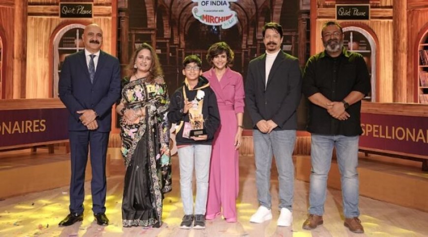 Avik Agrawal from Mumbai bags the ‘Spell Master of India’ Title at SBI Life Spell Bee Season 15