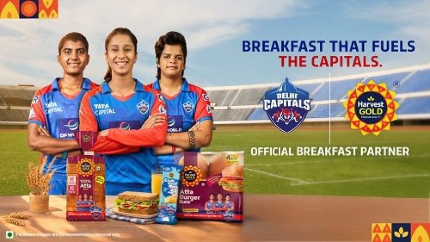 Harvest Gold Becomes Official Breakfast Partner for Delhi Capitals Women’s Team in 2026