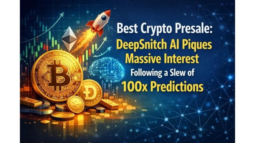 Best Crypto Presale: DeepSnitch AI Piques Massive Interest Following a Slew of 100x Predictions, SUBD and Remittix User Bases Continue To Grow
