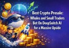 Best Crypto Presale: Whales and Small Traders Ape DeepSnitch AI for a Massive Upside As the Market Declines, TAP and OPZ Start Trending