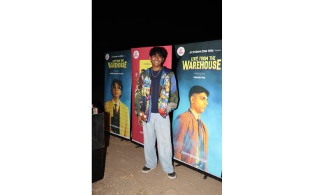 “Live! From The Warehouse”, a dark, pulse-racing comic thriller led by the electric Aryaman Krishna Aggarwal