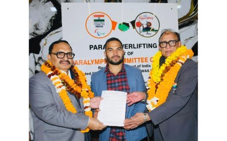 Big Boost for Para Sports: Yogesh Shelly Appointed Director of Para Athlete Development and Special Programs, India Para Powerlifting; Office Inaugurated by JP Singh and Satya Prakash Sangwan