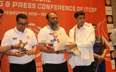Tennis Cricket Sport Federation of India (ITCSF) Announces MP Dr. Shrikant Shinde as New National President