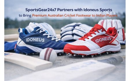 SportsGear24x7 Partners with Idoneus Sports to Bring Premium Australian Cricket Footwear to Indian Players