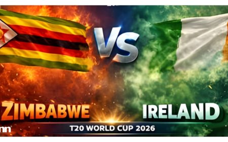 IRE vs ZIM Live: Rain Delays Toss as Zimbabwe Eye Super 8s