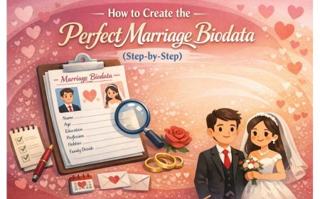 Modern Marriage Preparation: Crafting an Impressive Biodata and Avoiding Costly Wedding Planning Errors
