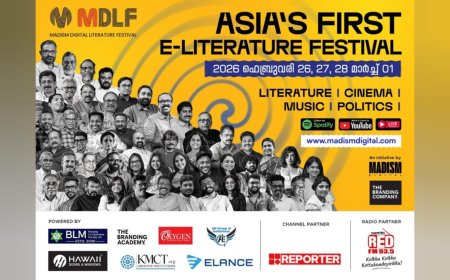 Historic Launch Asia’s First & Largest Digital E-Literature Festival MDLF Begins from Kerala