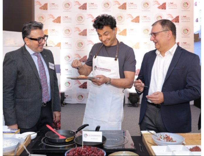 US Cranberries Hosts Special Event with Global Brand Ambassador Chef Vikas Khanna