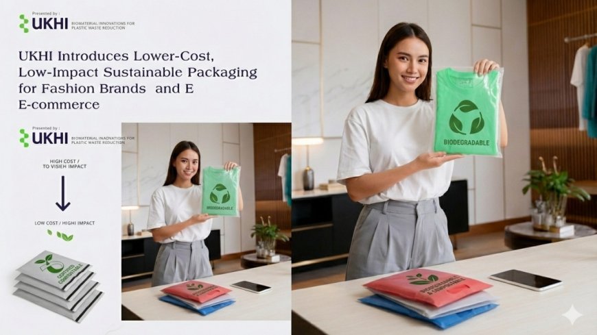 Ukhi Introduces Lower-Cost, Low-Impact Sustainable Packaging for Fashion Brands and E-commerce
