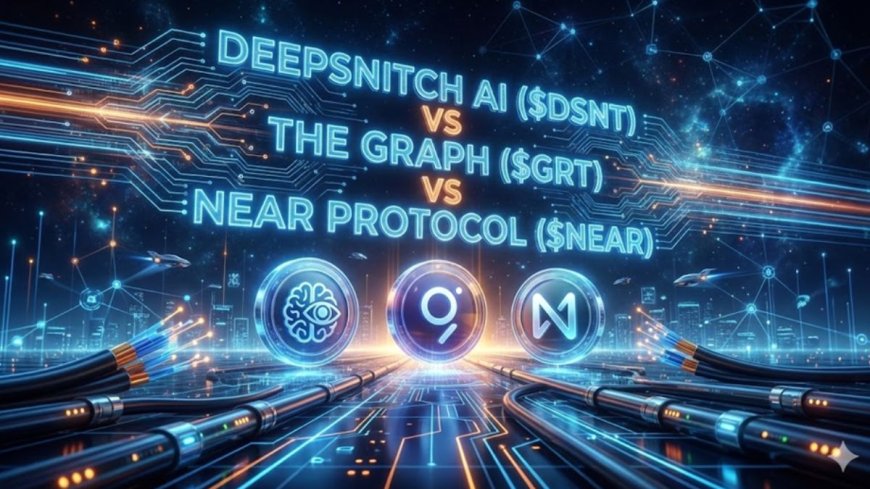 DeepSnitch AI ($DSNT) vs The Graph ($GRT) vs NEAR Protocol ($NEAR)