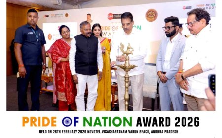 Asia Today Media celebrated excellence at the Pride of Nation Award 2026 on February 26 at Novotel Visakhapatnam, honoring achievers from diverse fields.