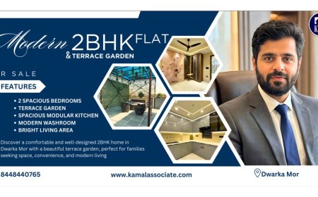Kamal Associates Launches New 2BHK Flat With Terrace Garden in Dwarka Mor
