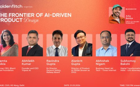 Goldenflitch at 5: Arka Baidya Brings Founders, Investors, and Product Leaders Together at the Frontier of AI-Driven Product Design