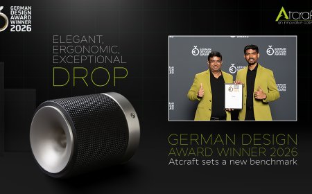 Premium Door Handle Design That Made History: Atcraft Wins German Design Award 2026