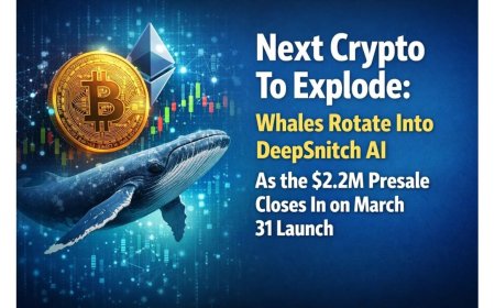 Next Crypto To Explode: Whales Rotate Into DeepSnitch AI As the USD 2.2M Presale Closes In on March 31 Launch, XRP and HYPE Nearing Breakouts