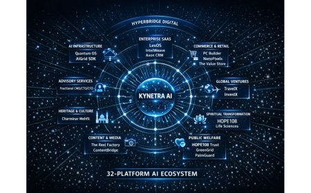 Chennai’s HyperBridge Digital Unveils 32-Platform AI Ecosystem Serving Sony, Samsung, Tata Motors, TVS, DJI, and 200+ Global Clients