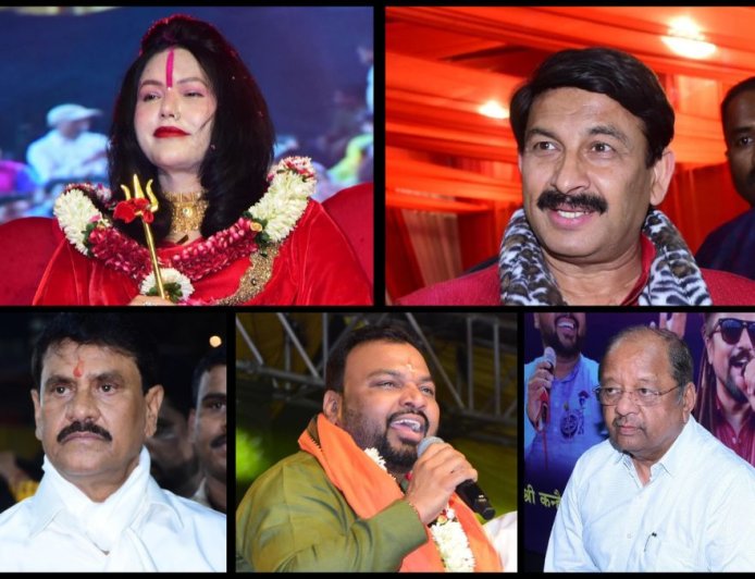 A Divine Celebration: Bhajan Jamming and Radhe Maa Janam Utsav with Manoj Tiwari and Kanhaiya Mittal