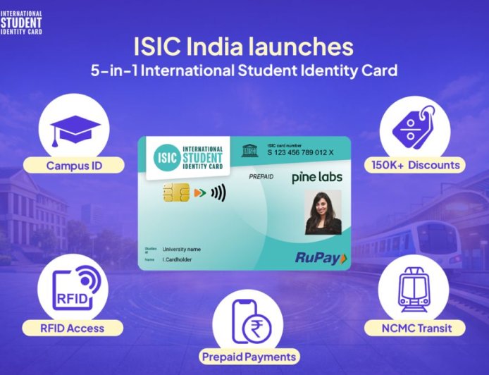 ISIC India partners NPCI and Pine Labs to unveil 5-in-1 International Student Identity Card