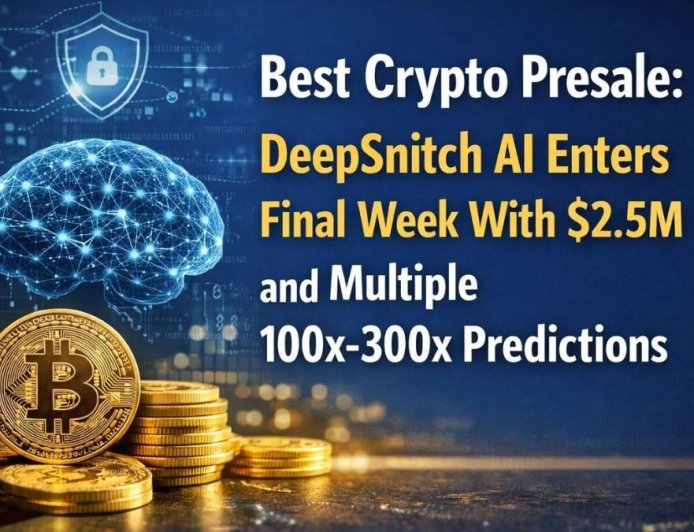 Best Crypto Presale: DeepSnitch AI Enters Final Week With $2.5M Secured and Multiple 100x-300x Predictions, LivLive and Flashpump Start Turning Heads