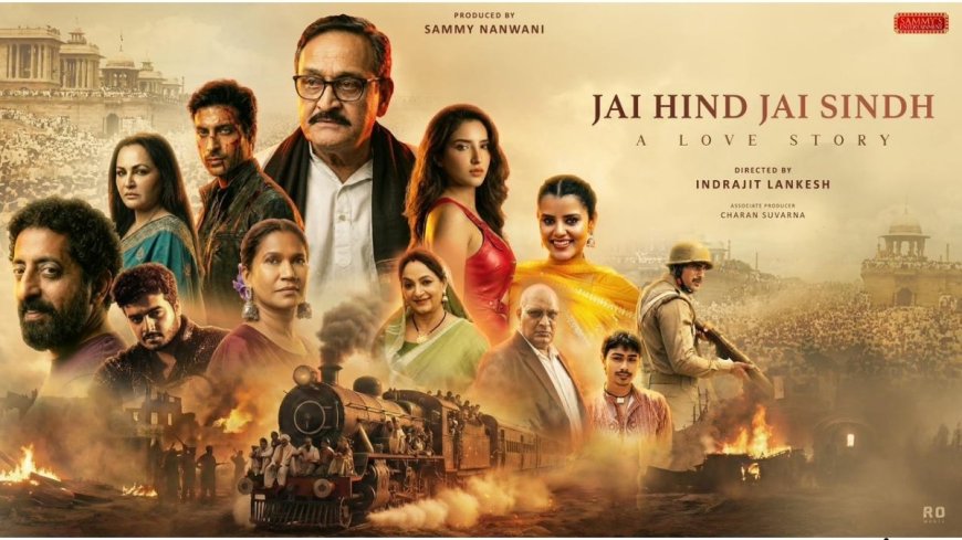 “JAI HIND JAI SIND. A Love story.” Brings Manjrekar, Jaya Prada and Zarina Together: Motion Poster Out Now