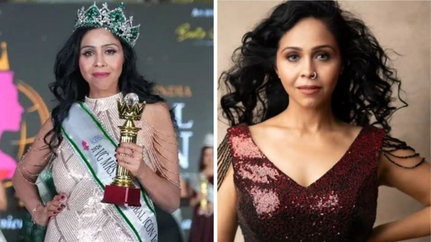 Neha Vyas Shines as 1st Runner-Up at VG Mrs India Global Icon 2026, Inspiring Women to Embrace Life Beyond 40